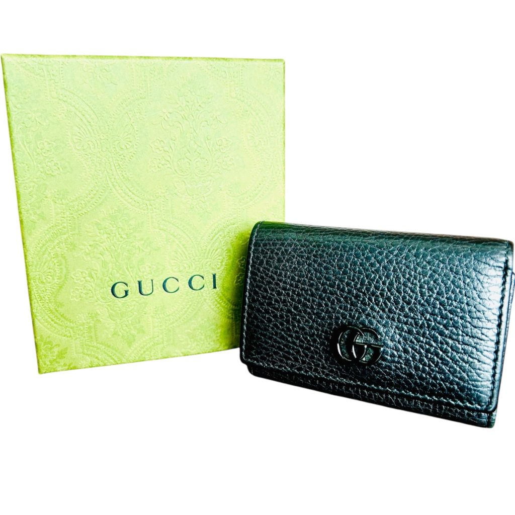 GUCCI(グッチ) GGマーモント 三つ折り財布