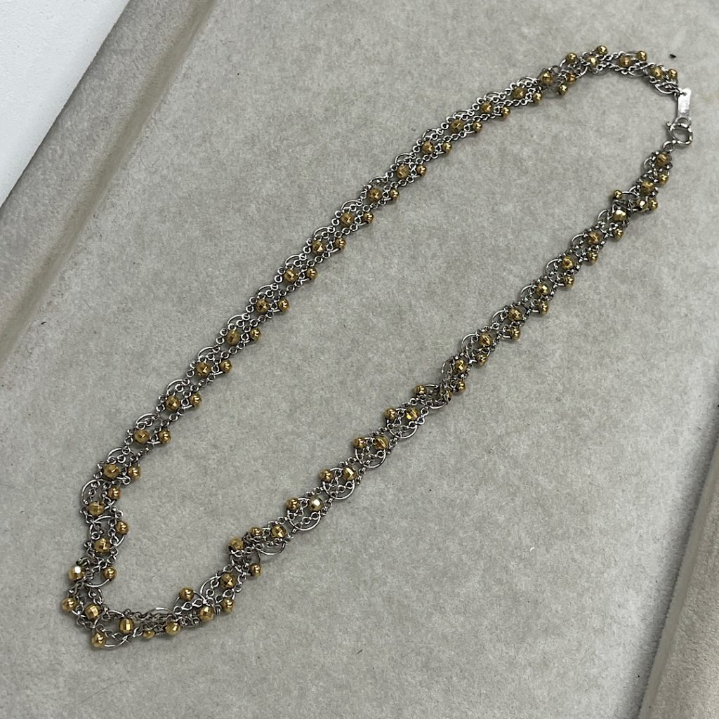 金の買取価格が高騰中です!|k18pt900コンビネックレスの買取| つくばみらい市富士見ヶ丘