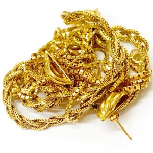 【函館市】K18(18金/750)アクセサリーをまとめて高価買取|ネックレス・リング・ピアスなど