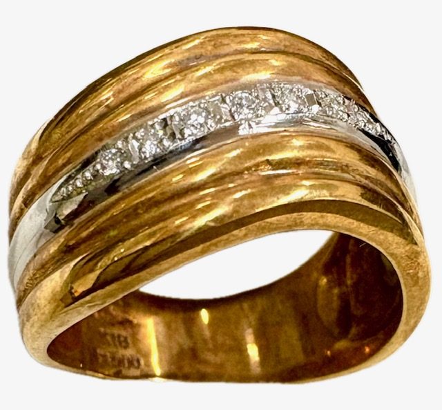 指輪 リング アクセサリー 金 K18 18金 プラチナ Pt900 宝石 ダイヤモンド メレダイヤ