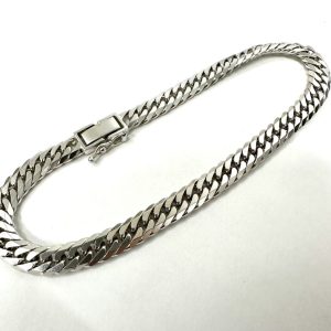 【貴金属ジュエリー買取】K18WGブレスレット(石なし)を函館市でお持ち込みいただきました