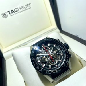 【函館 時計買取】タグホイヤー カレラ CBG2A90 BH0653を高額査定|自動巻きクロノグラフ