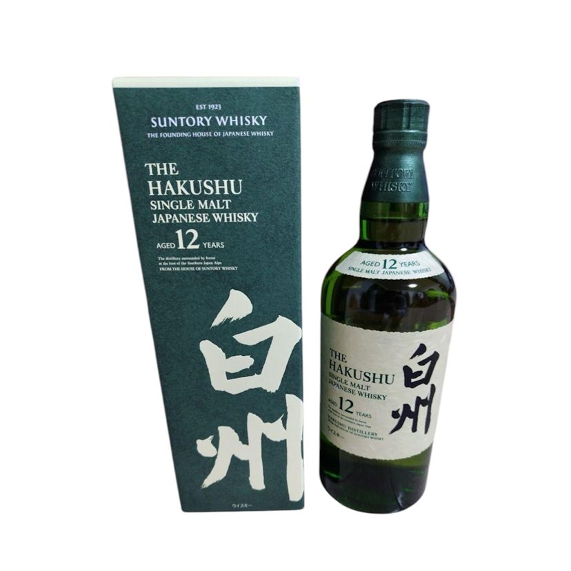 サントリー ウイスキー 白州 12年 お酒 箱付き シングルモルトウイスキー