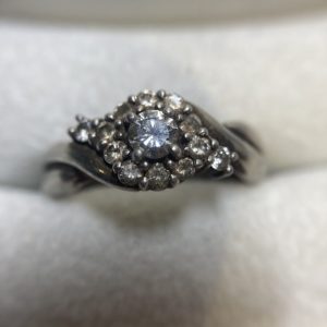 Pt900  リング  ダイヤモンド