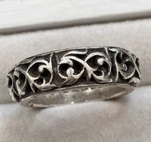 Chrome Hearts クロムハーツ エタニティ ヴァインバンド リング