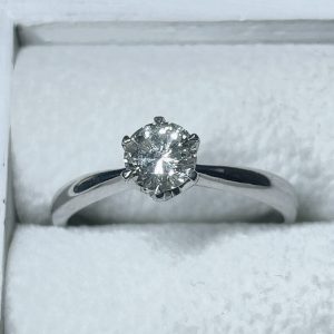 Pt900 ダイヤモンド リング