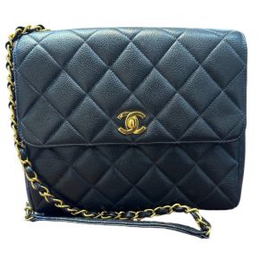【CHANEL】 シャネル・マトラッセ・キャビアスキン