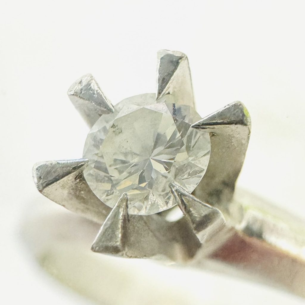 ダイヤモンド 0.4ct Pt900 プラチナ リング