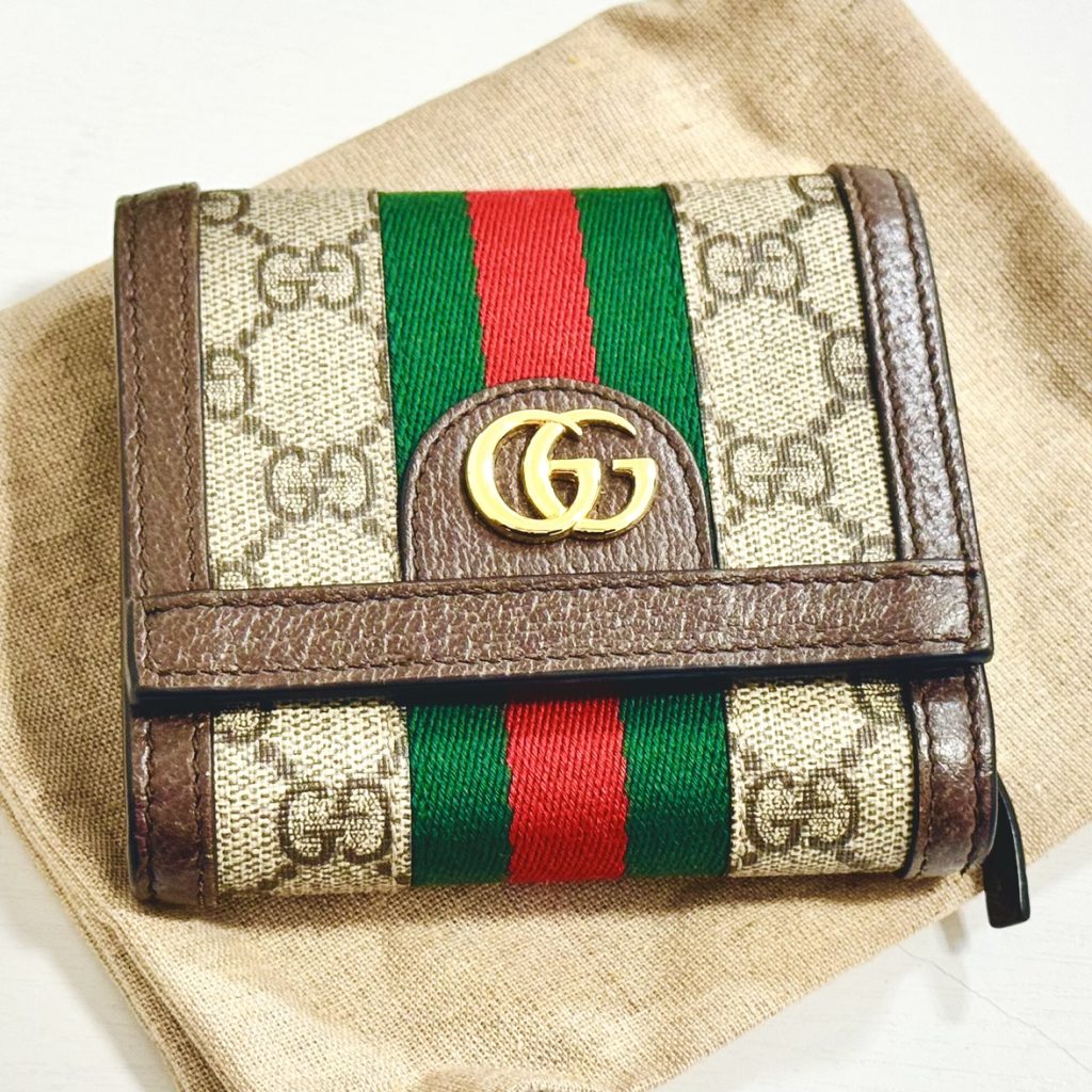 GUCCI グッチ オフィディアGG 二つ折り財布