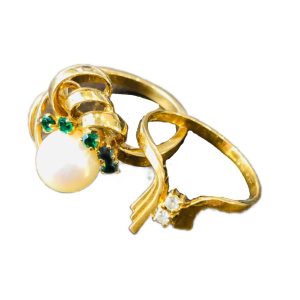 K18(18金)　デザインリング　おまとめ