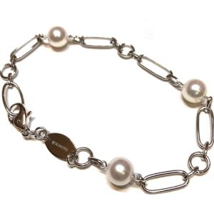 ミキモト MIKIMOTO 真珠 パール K18 18金 ブレスレット アクセサリー