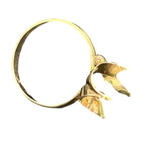 K18　金　地金　石なしリング