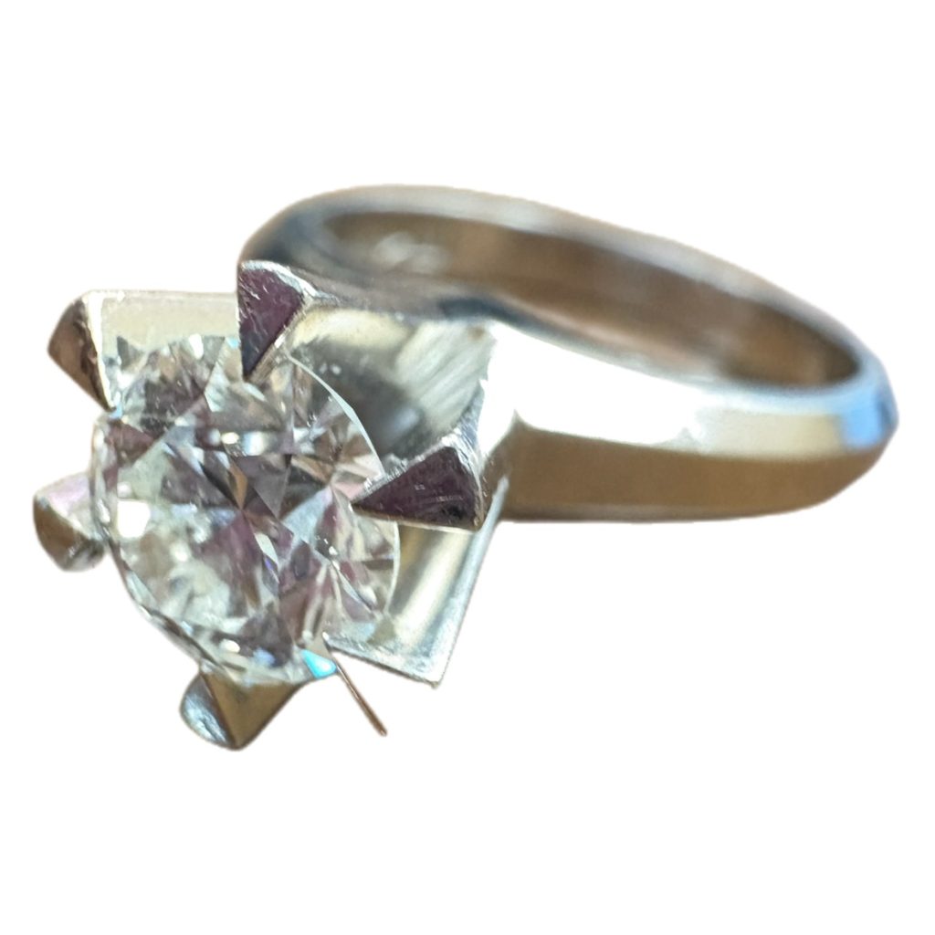 プラチナ(Pt900)ダイヤモンド(10.3ct)指輪(リング)