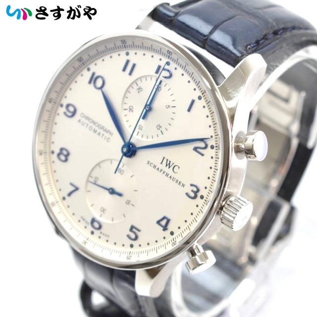 IWC ポルトギーゼ クロノグラフ 自動巻き 腕時計 ブランド時計