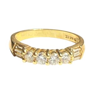 K10 メレダイヤ 指輪 リング