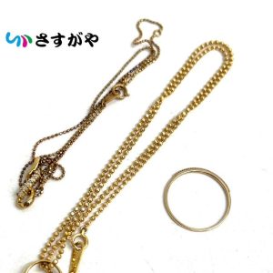 金 K18 750 18金 ネックレス リング アクセサリー