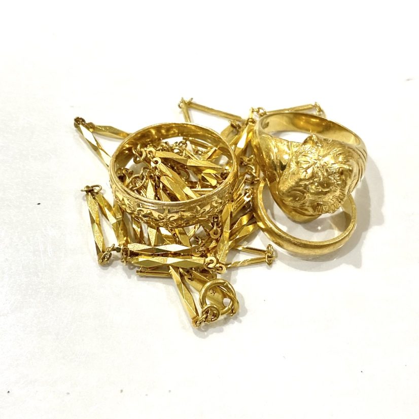 【K18まとめ】18金・貴金属・指輪・ネックレス・アクセサリーの買取実績