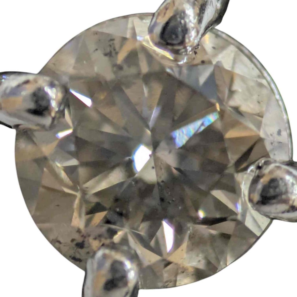Pt900 プラチナ900 ダイヤモンド 0.3ct ネックレス