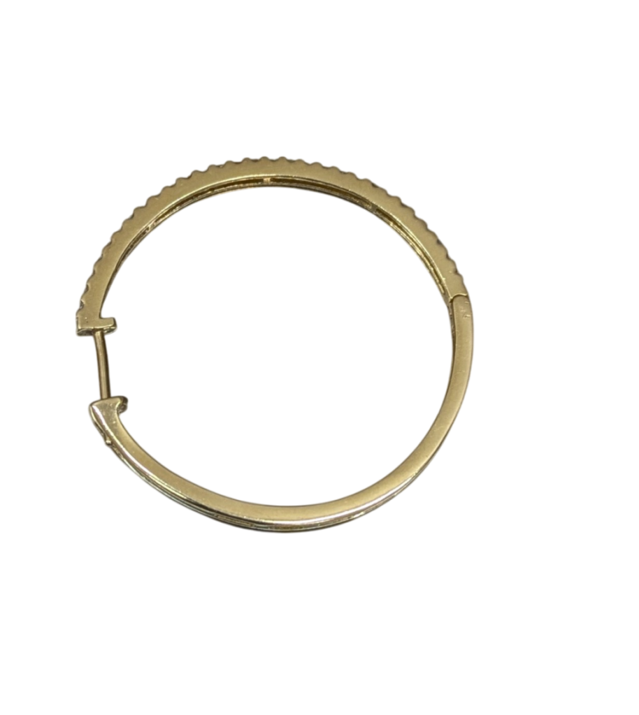 ダイヤモンドゴールドピアス