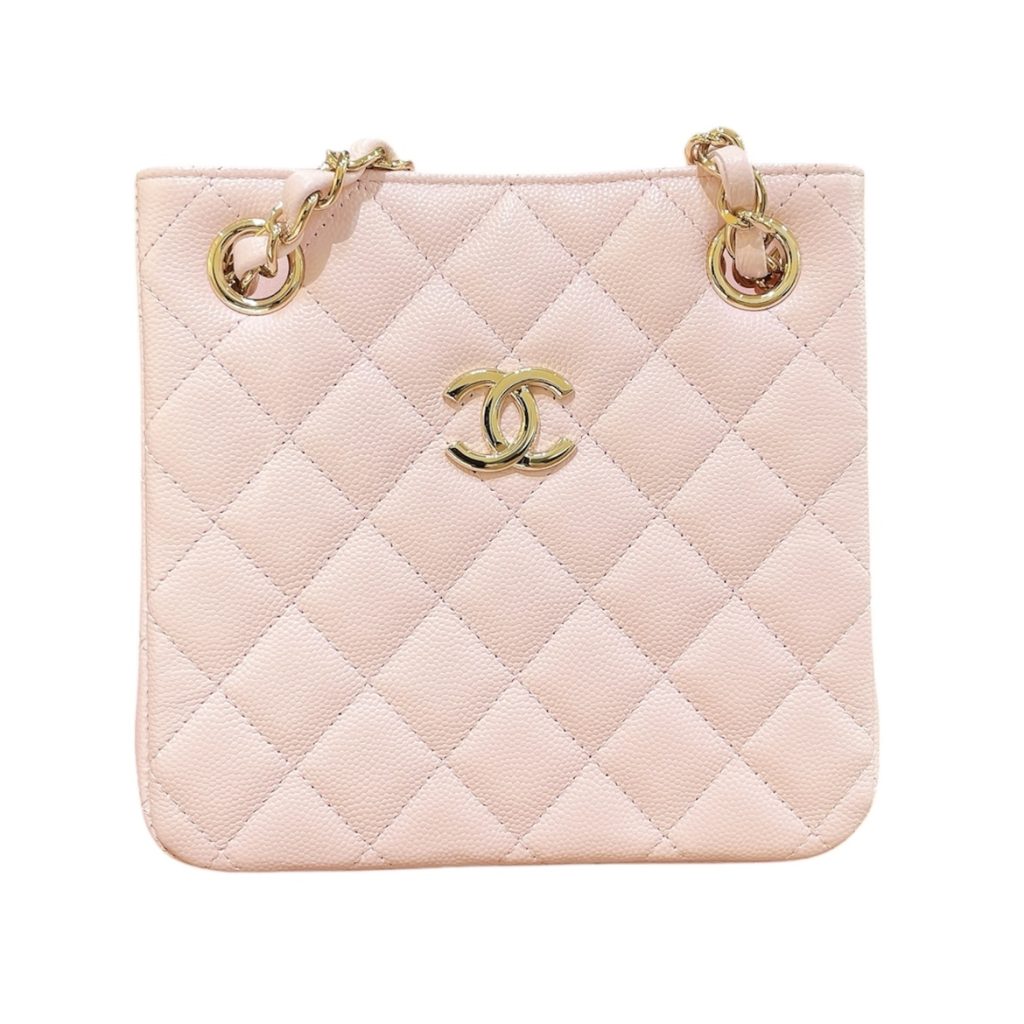 【CHANEL】シャネル マトラッセ キャビアスキン チェーンショルダーバッグ 弘前市