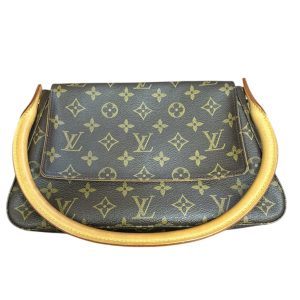 Louis Vuitton ルイヴィトン モノグラム ミニルーピング ハンドバッグ