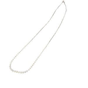 Pt850 メレダイヤ デザイン ネックレス