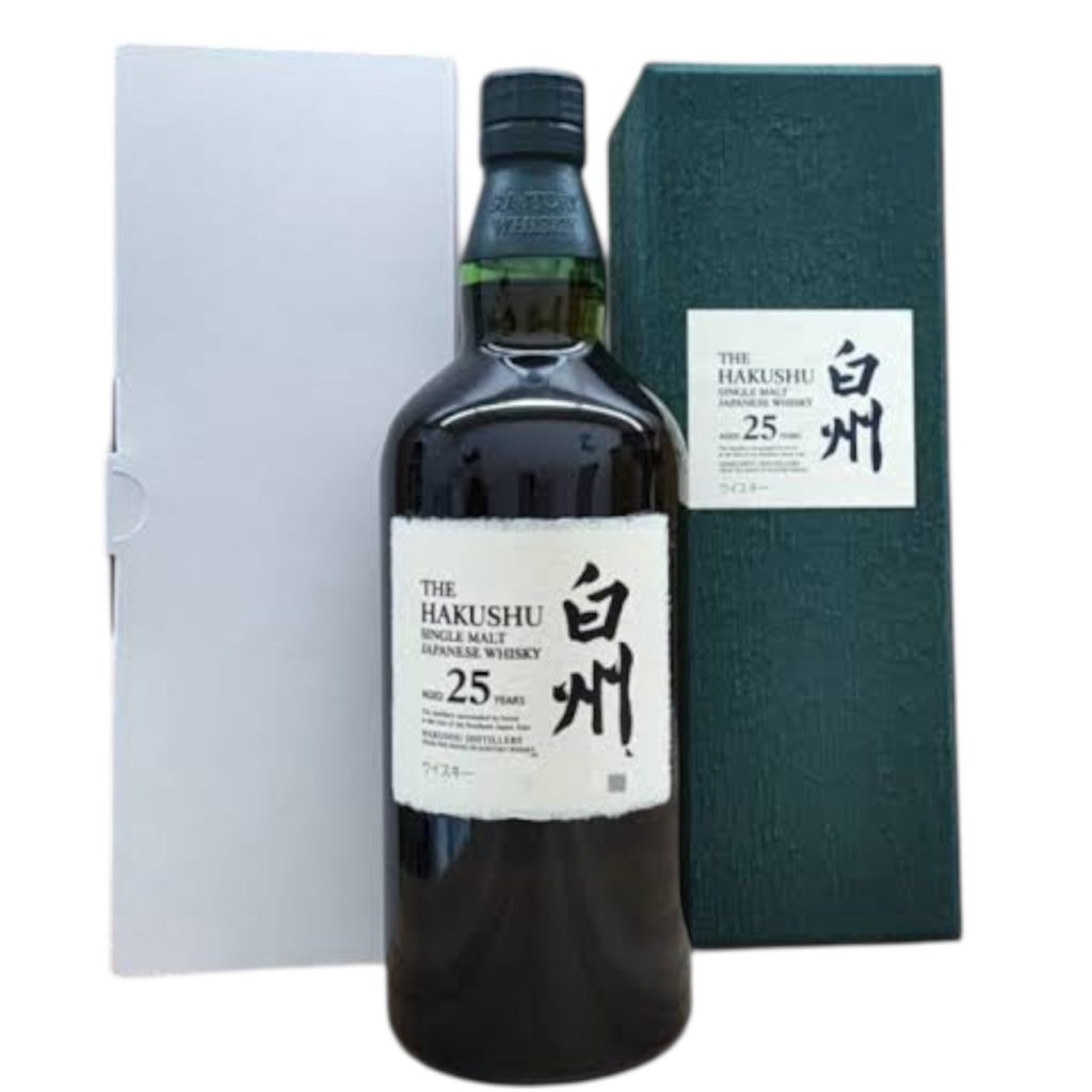 サントリー白州25年 箱付き ウィスキー