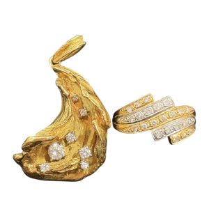 K18 / Pt850( 18金 / プラチナ850 )アクセサリー まとめ 石あり