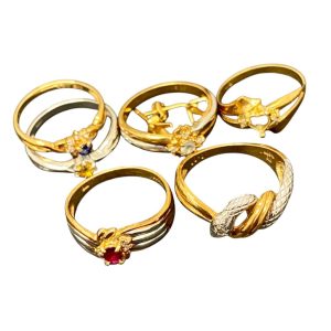 K18Pt900リング / K18リング / K18ピアス