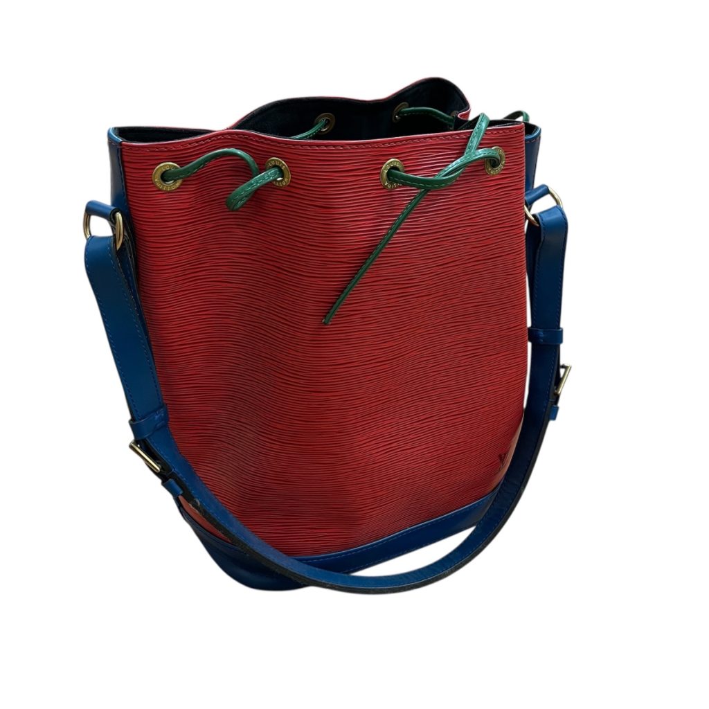 LOUIS VUITTON ルイ ヴィトン バイカラー 巾着ショルダーバッグ