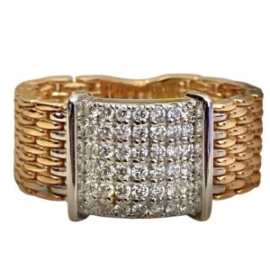 Pt900 メレダイヤ（0.5ct）リングの買取実績 | 買取専門店さすがや