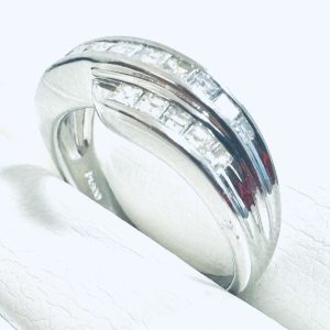 Pt900 ダイヤモンド リング 指輪