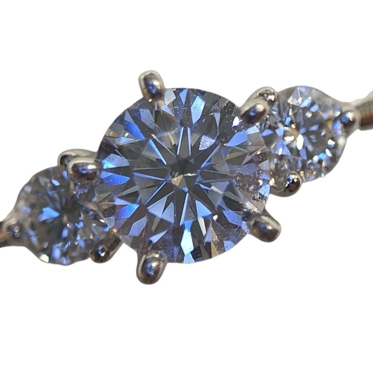 Pt900 0.25ct ダイアモンドリング
