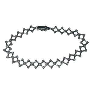 K18WG ダイヤブレスレット