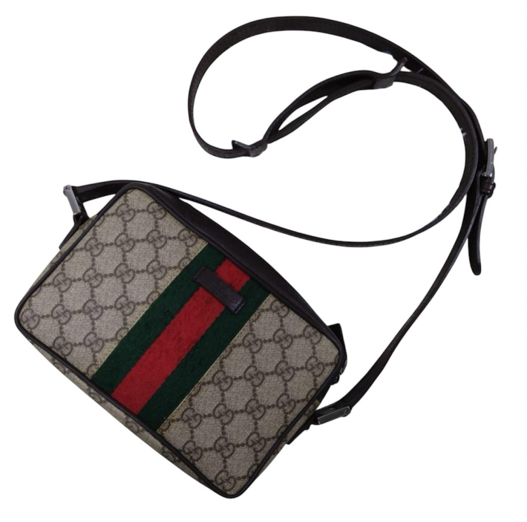 【GUCCI】グッチ ショルダーバッグ シェリーライン GG スリープ