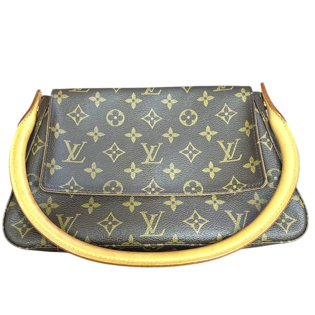 Louis Vuitton ルイヴィトン モノグラム ミニルーピング ハンドバッグ
