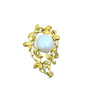 K18 18金 750 ブローチ