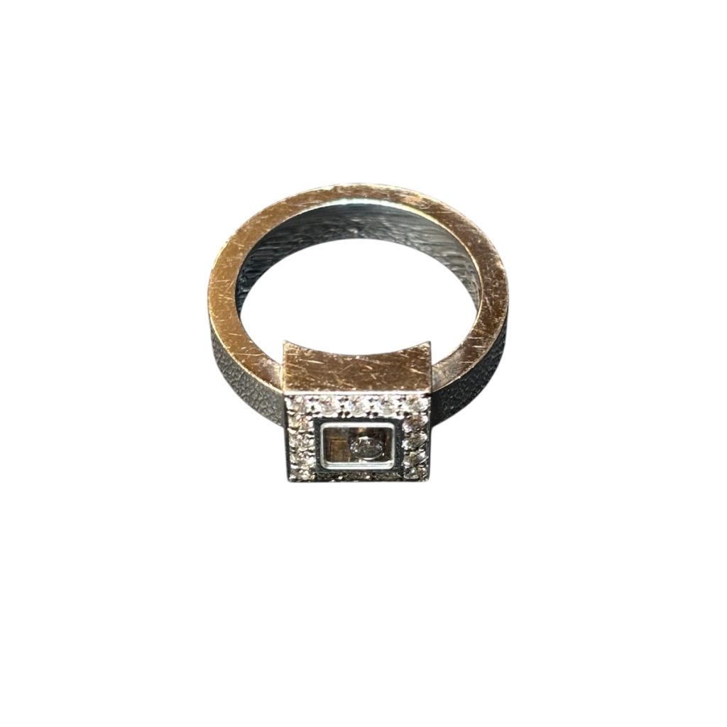 ショパール CHOPARD ハッピーダイヤモンド リング K18WG