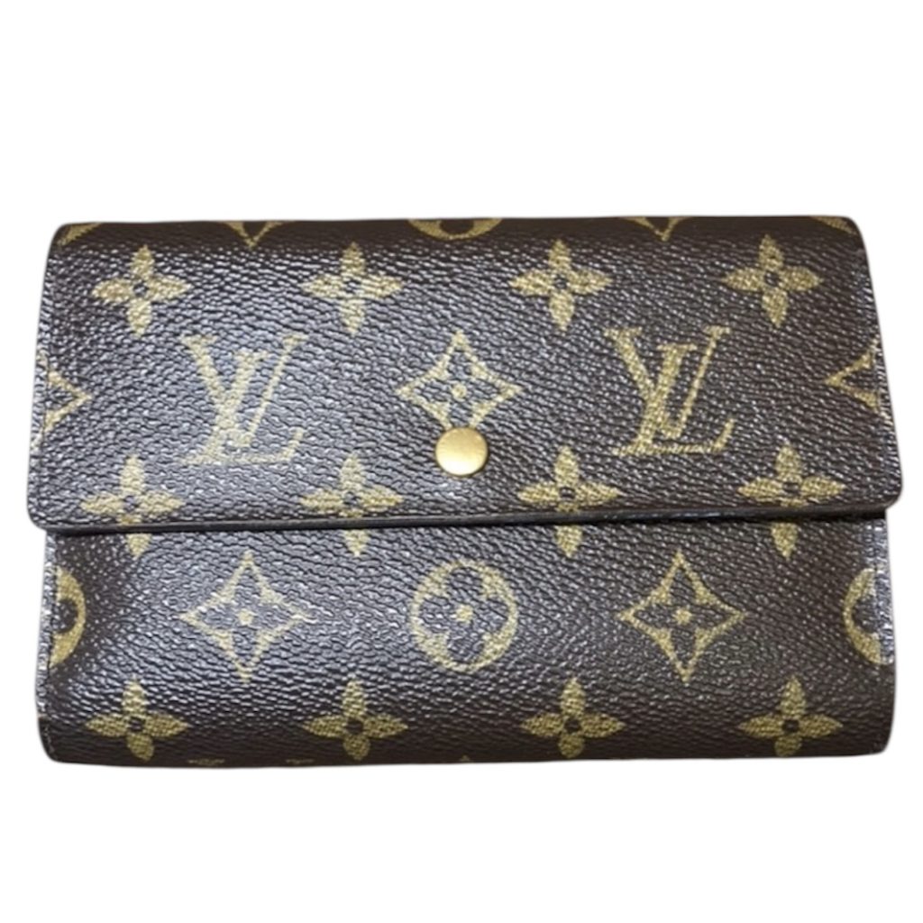 Louis Vuitton ルイ・ヴィトン モノグラム 三つ折り財布