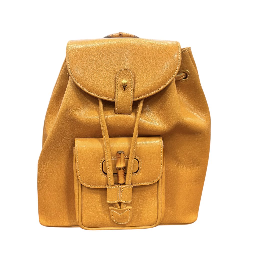 GUCCI オールドグッチ バンブーバックパック