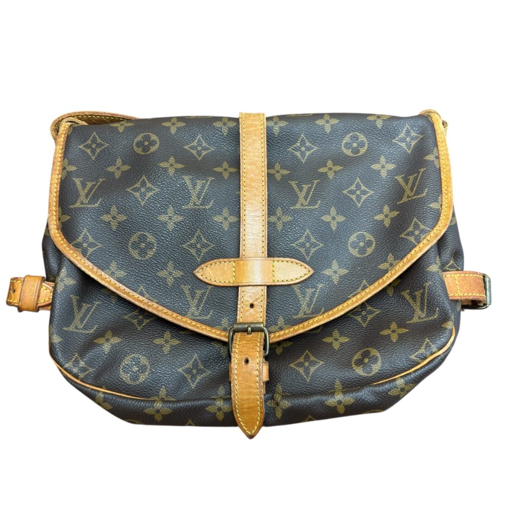 LOUIS VUITTON ルイ・ヴィトン M42256 ソミュール30 モノグラム ショルダーバッグ