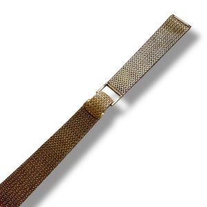 函館市のお客様より750刻印入りのK18ベルト金具をお持ち込み|素材価値を評価し査定