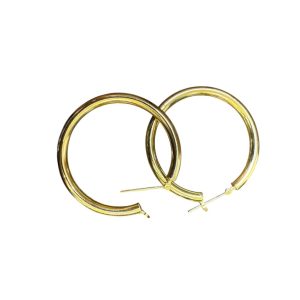 18金 フープピアス