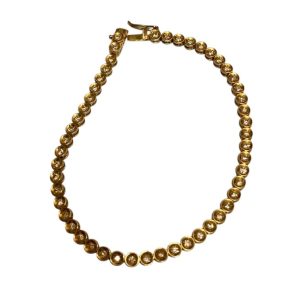 K18 メレダイヤブレスレット