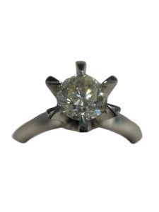 Pt900（プラチナ）ダイヤモンド付きリング（指輪）