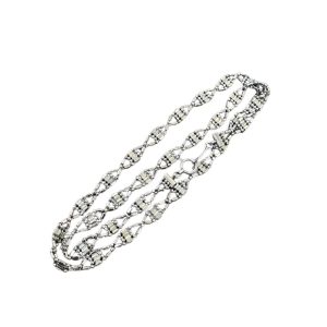 K18WG 18金ホワイトゴールド ネックレス