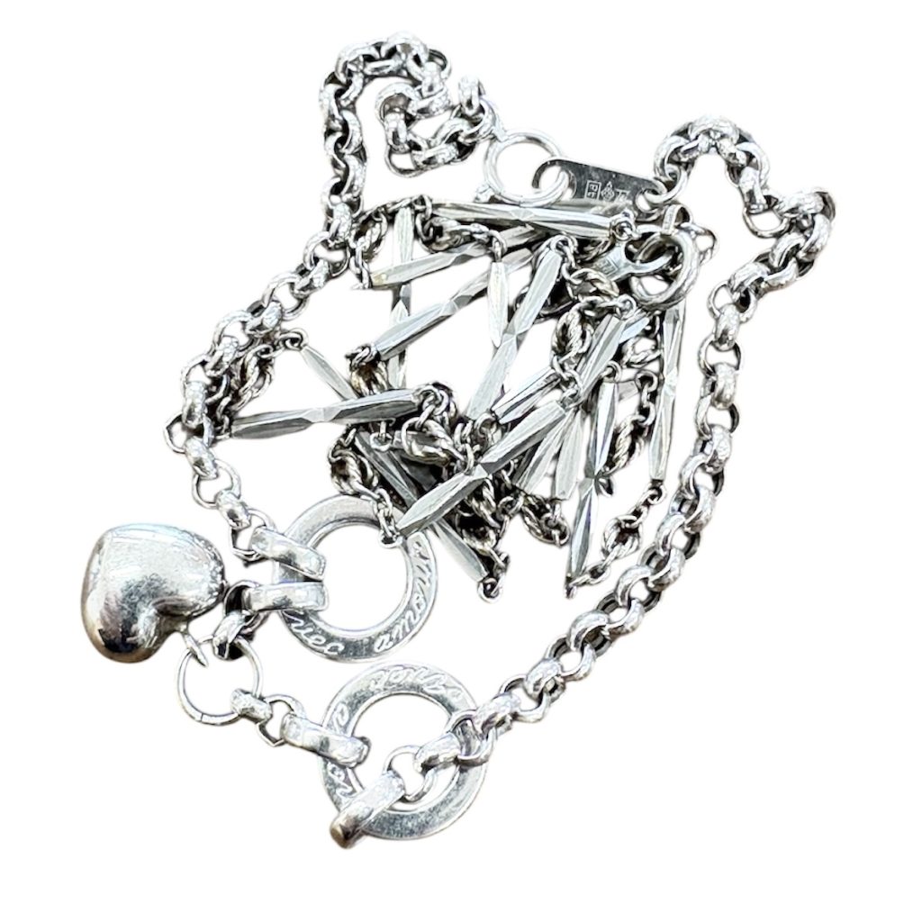 Pt900 プラチナ900 ネックレス ブレスレット アクセサリー おまとめ
