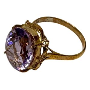 K18 アメジストリング