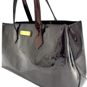 LOUIS VUITTON ルイ・ヴィトン モノグラム ヴェルニウィルシャーPM バッグ