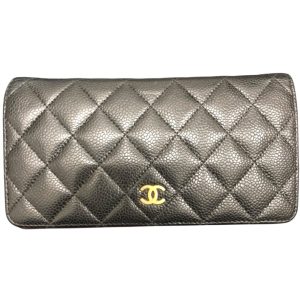 CHANEL シャネル キャビアスキン 長財布